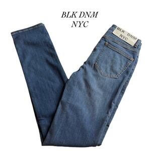 BLK DNM NYC Medium Wash Blue Mid-Rise Skinny Jeans 6 NWT Size 25|32